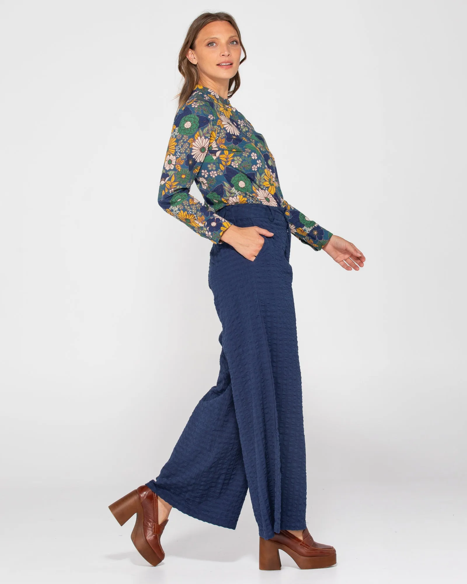 Lottie Pant - Navy Juno