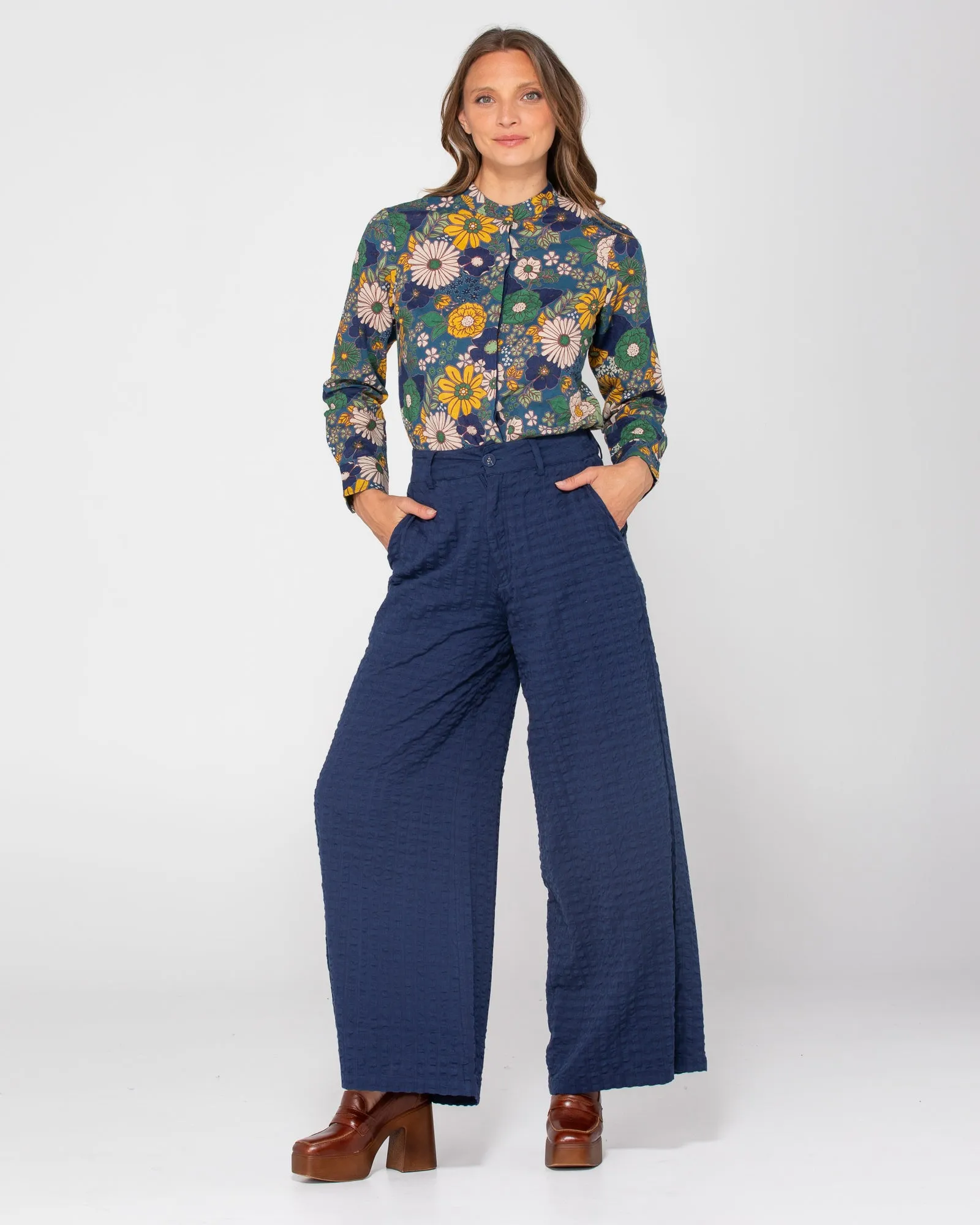 Lottie Pant - Navy Juno