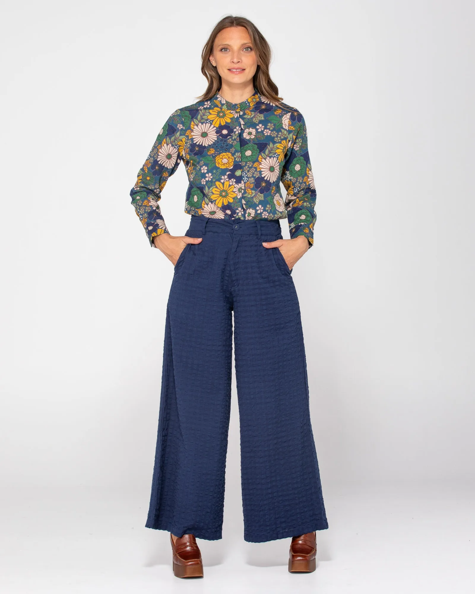 Lottie Pant - Navy Juno