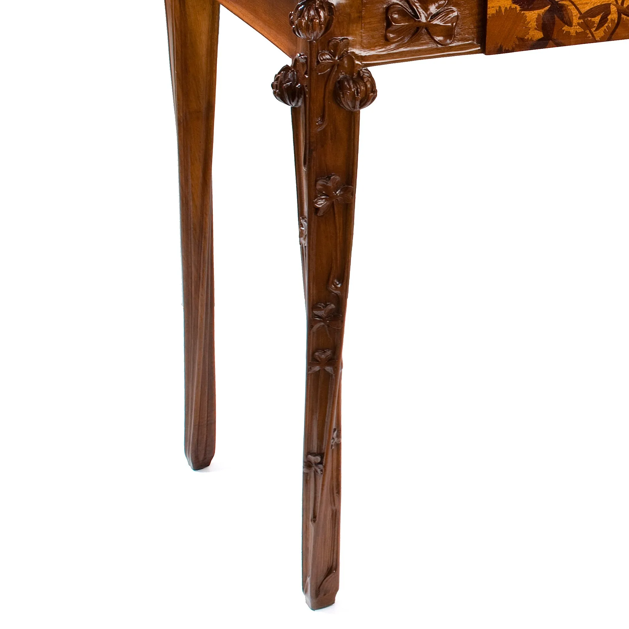 Louis Majorelle Inlaid Marquetry Games Table