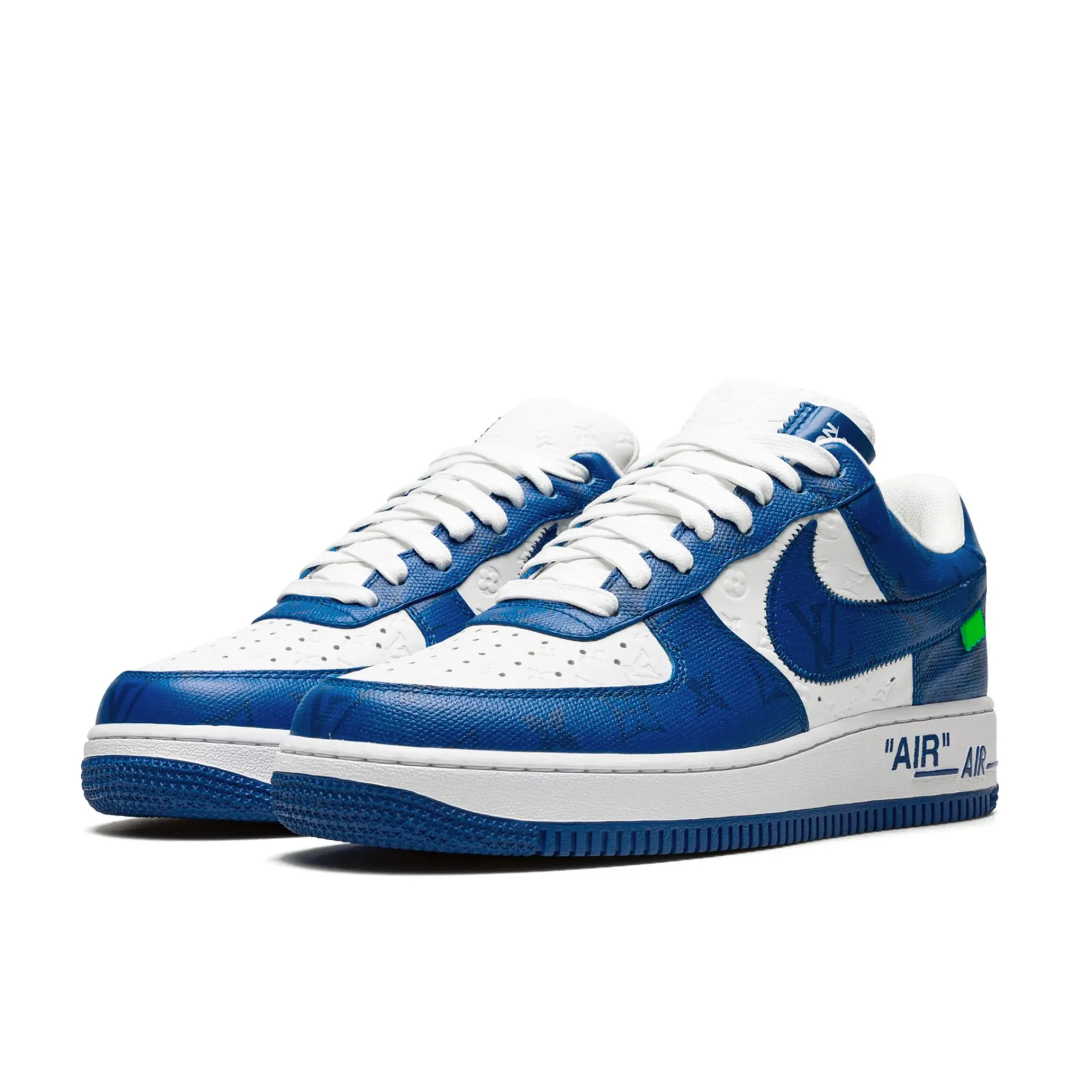 Louis Vuitton Nike Air Force 1 Low By Virgil Abloh White Royal