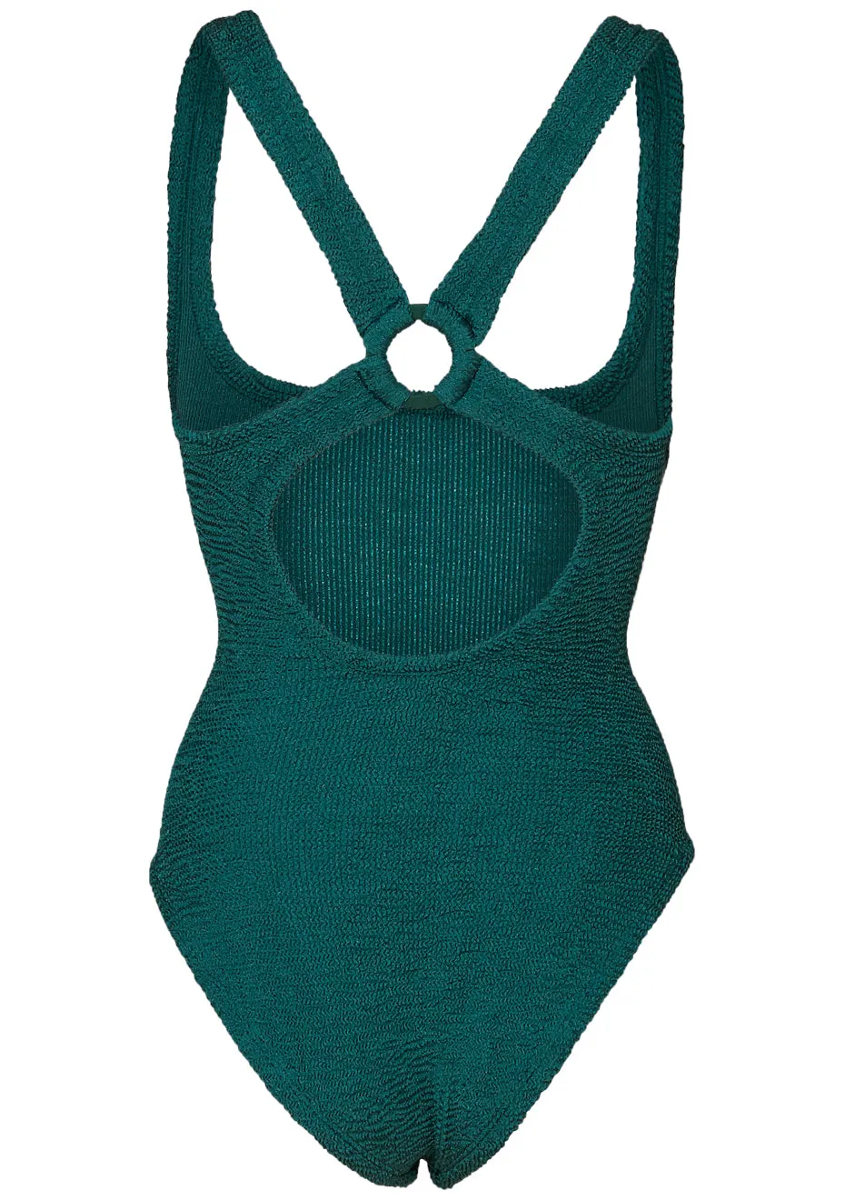 Maya Swim Metallic Green