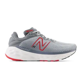 New Balance Fresh Foam X 840v1 (Men) - Aluminum Grey/True Red