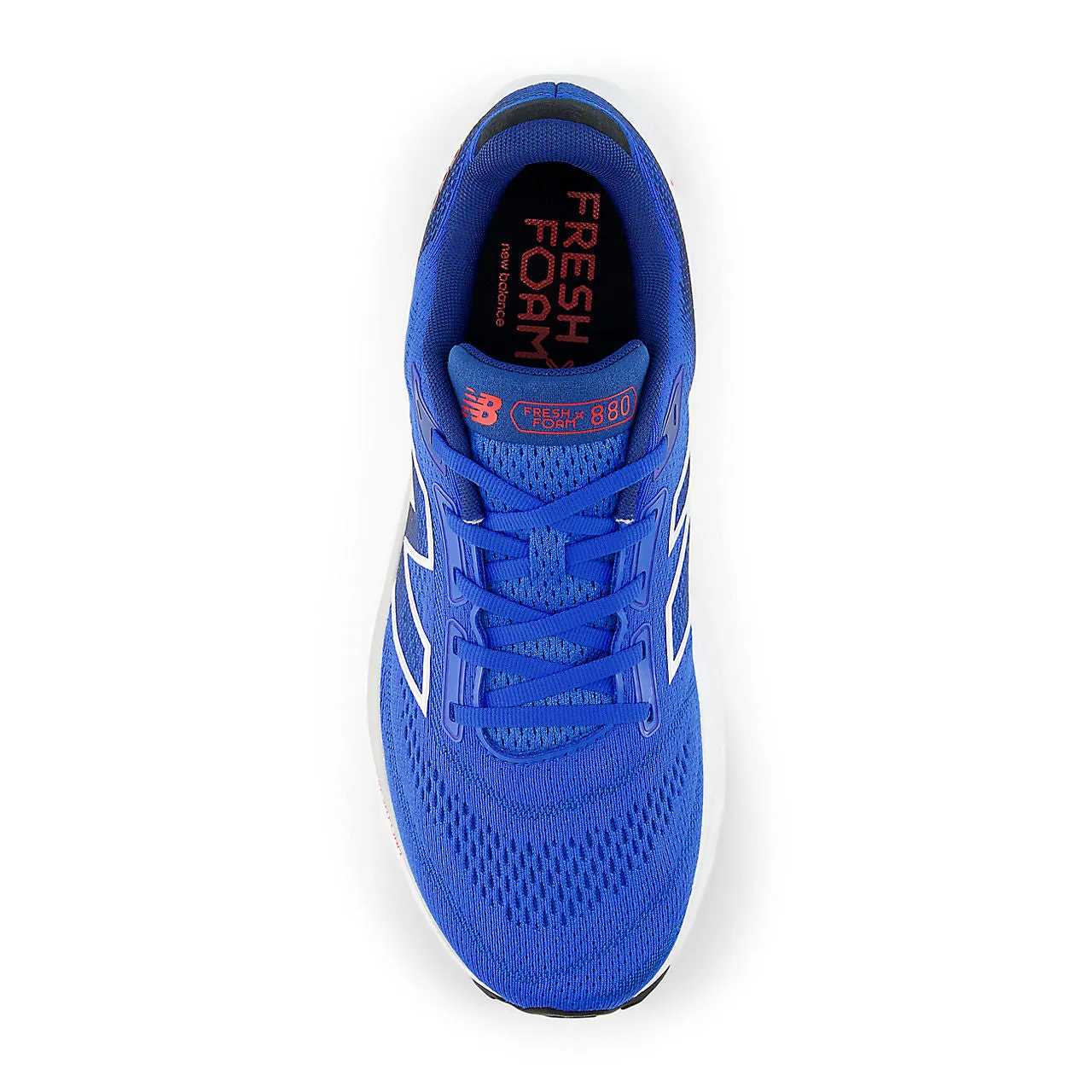 New Balance Fresh Foam X 880 v14 Wide (Mens) - Blue oasis with atlantic blue and true red