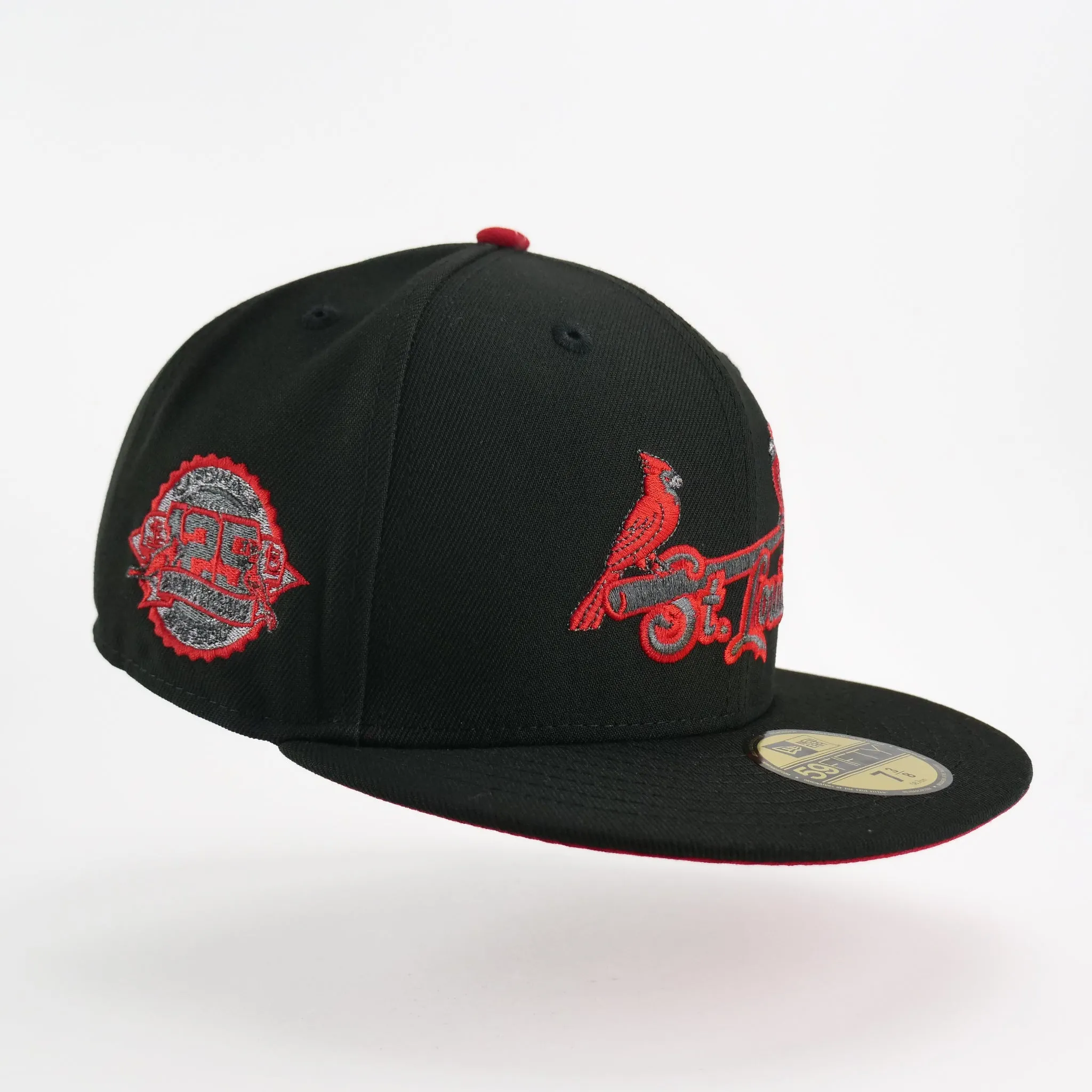 New Era Custom Exclusive Fitted St Louis 125 Years Commemorative Patch