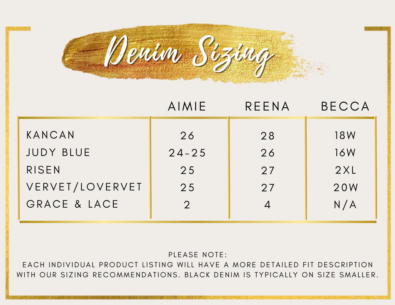 Olivia Denim by Vervet