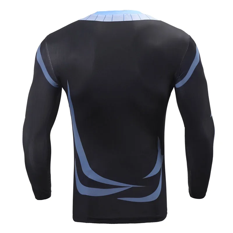 One Piece Compression 'Sanji' Long Sleeve Rashguard