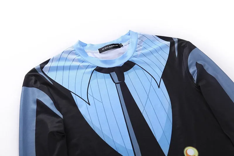 One Piece Compression 'Sanji' Long Sleeve Rashguard