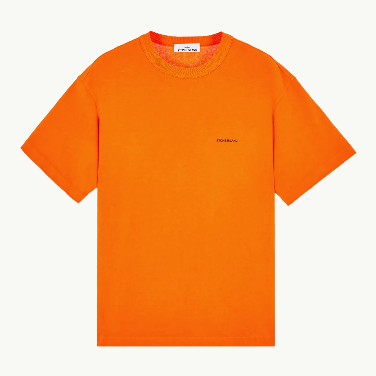 Polo Shirt SS Stone Island Logo - Orange 3280