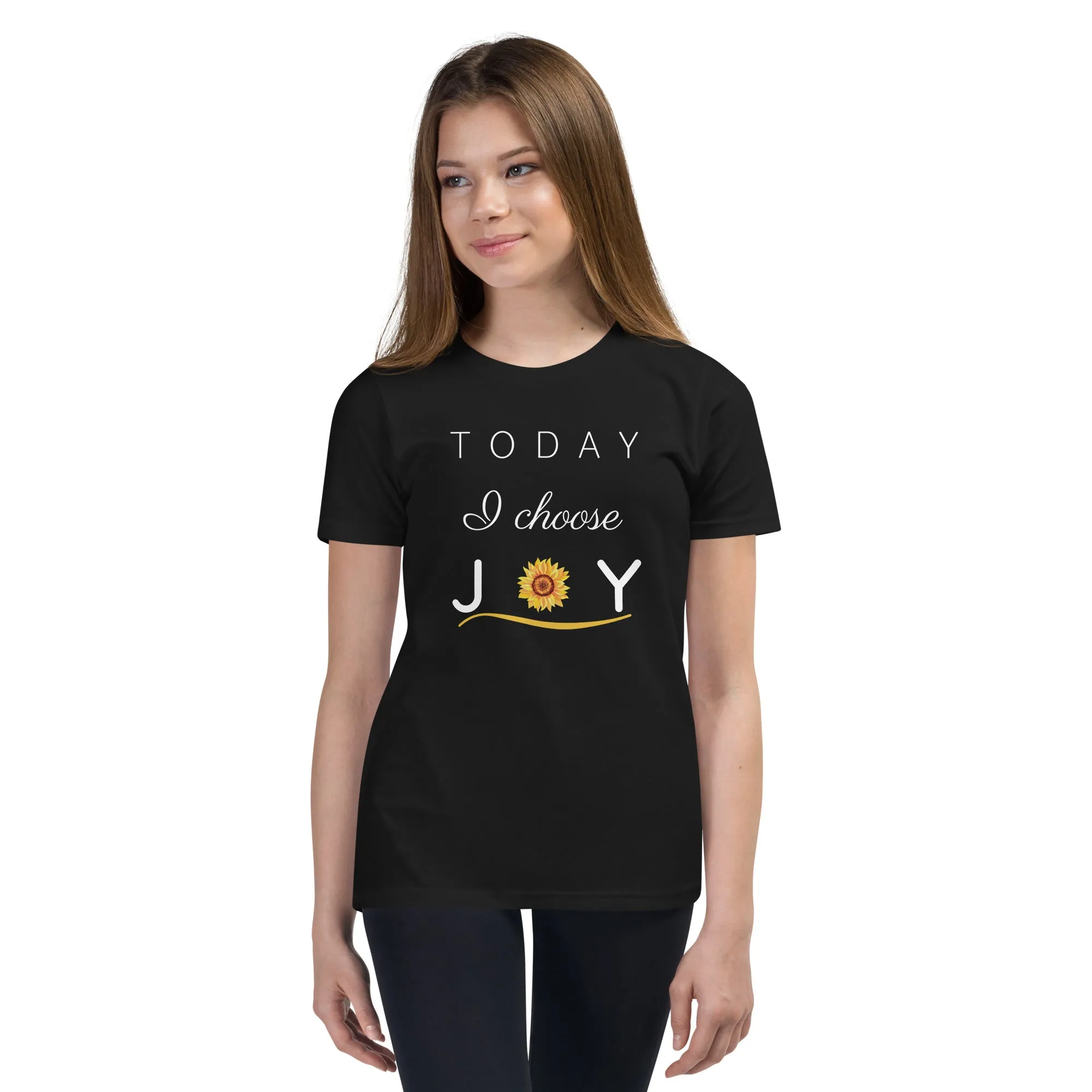 "Today I Choose Joy" Youth Short Sleeve T-Shirt - Several Colors Available