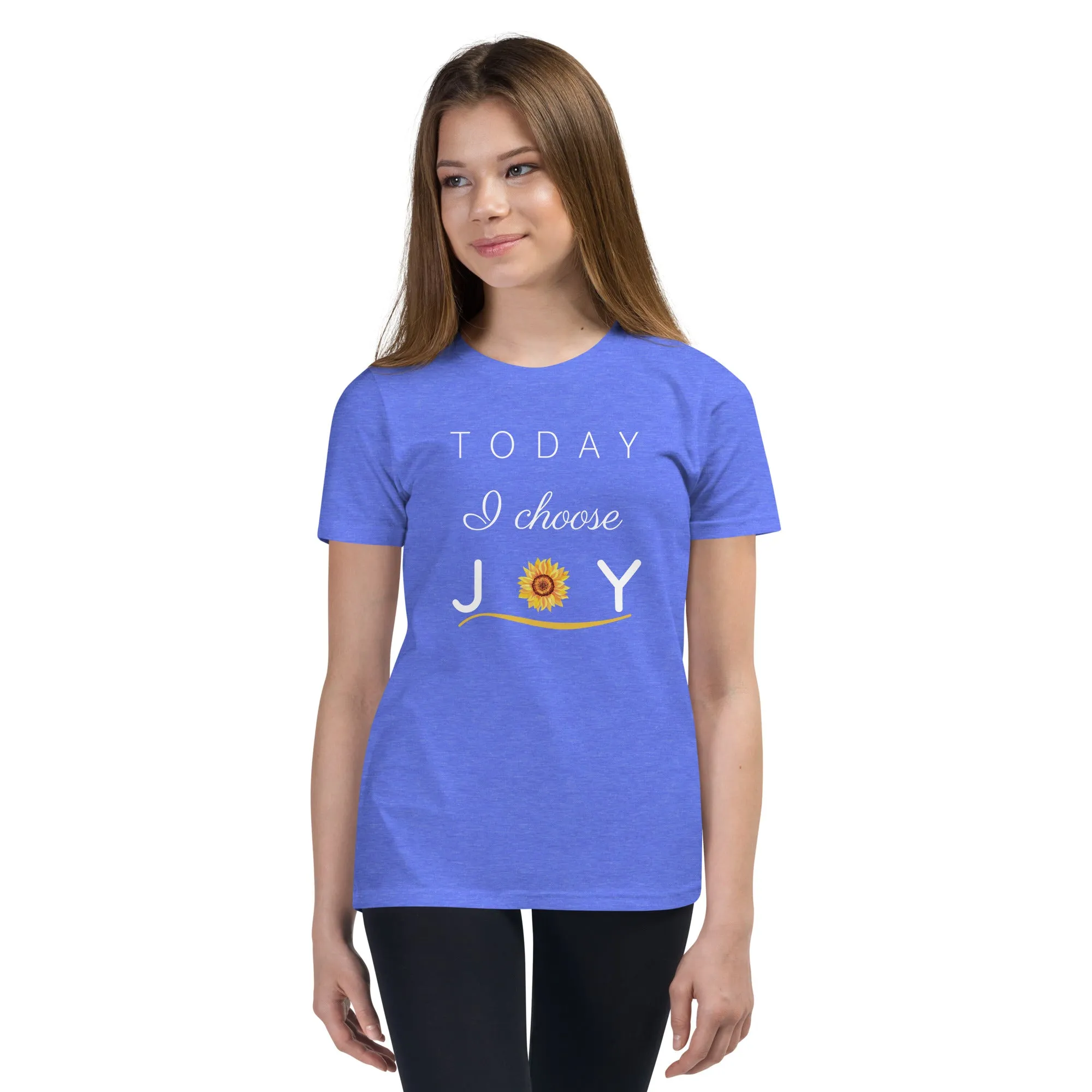 "Today I Choose Joy" Youth Short Sleeve T-Shirt - Several Colors Available