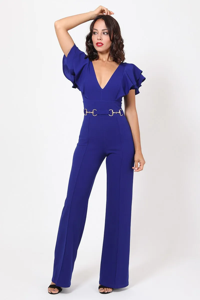 Royal Blue Jumpsuit | Bella Chic Jumpsuits