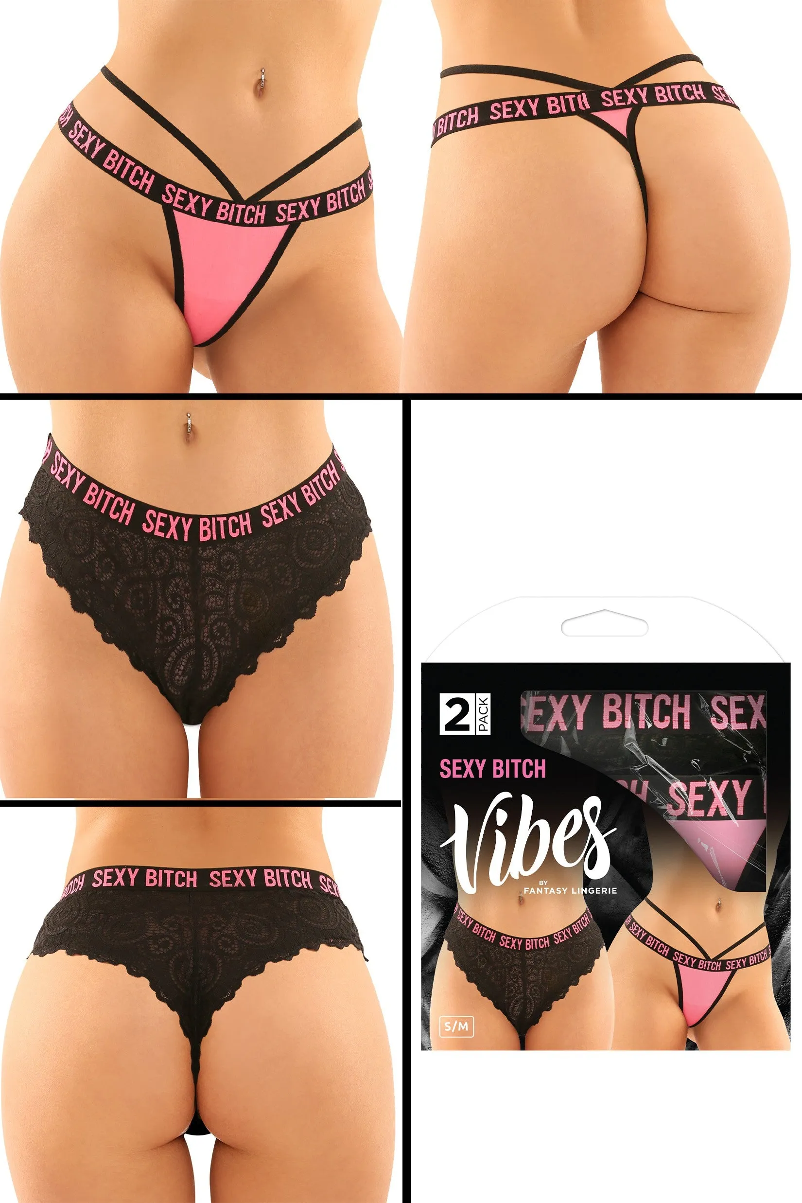 Sexy Bitch Buddy Panty Pack