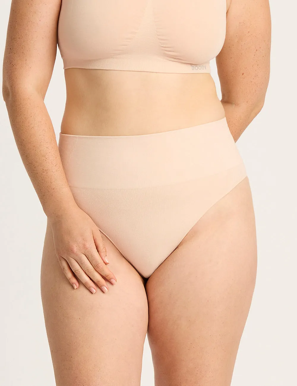 Shaper High Waist G-String - Shell