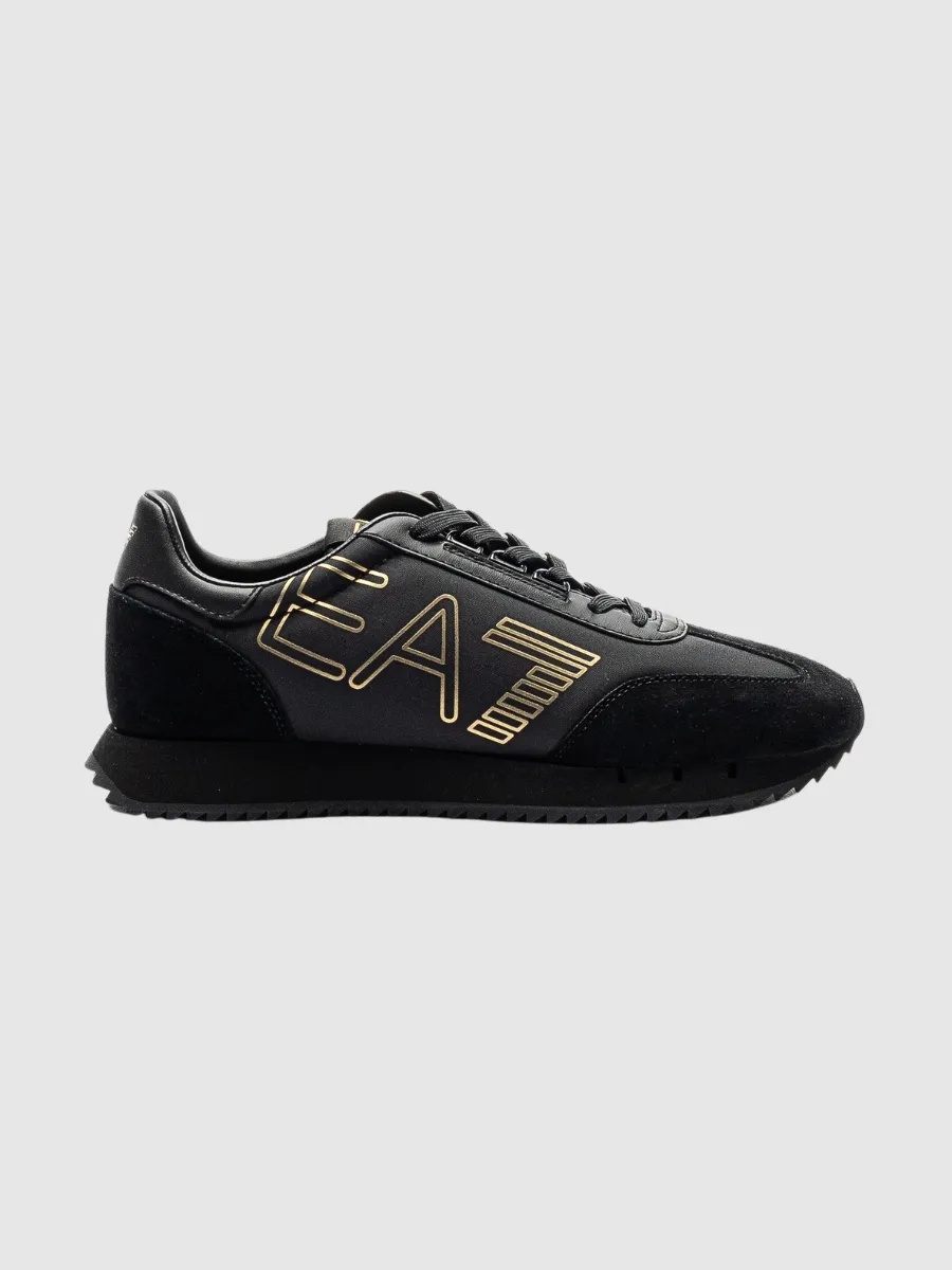 SNEAKERS GOLD LOGO EA7 EMPORIO ARMANI