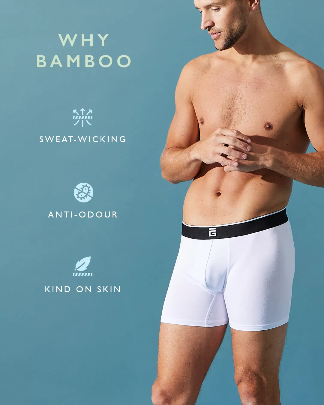 The Bamboo Boxer (3 Pack)