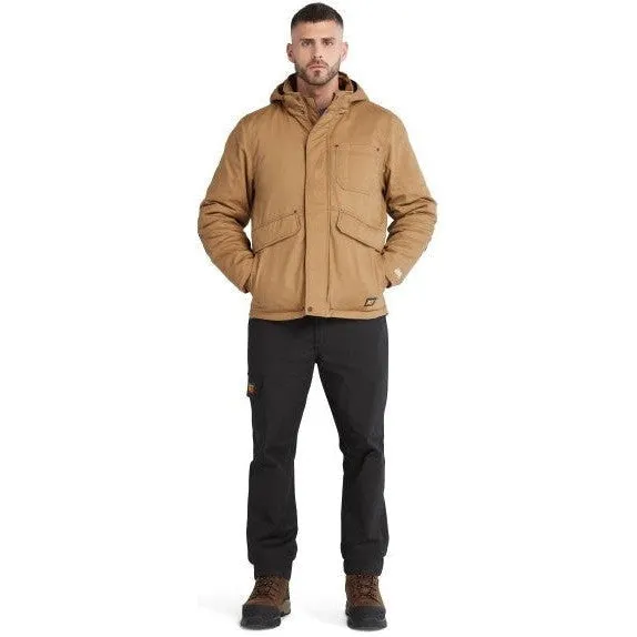 Timberland Pro Men's Ironhide 100G Insulated Hooded Jacket -Wheat- TB0A237TD02