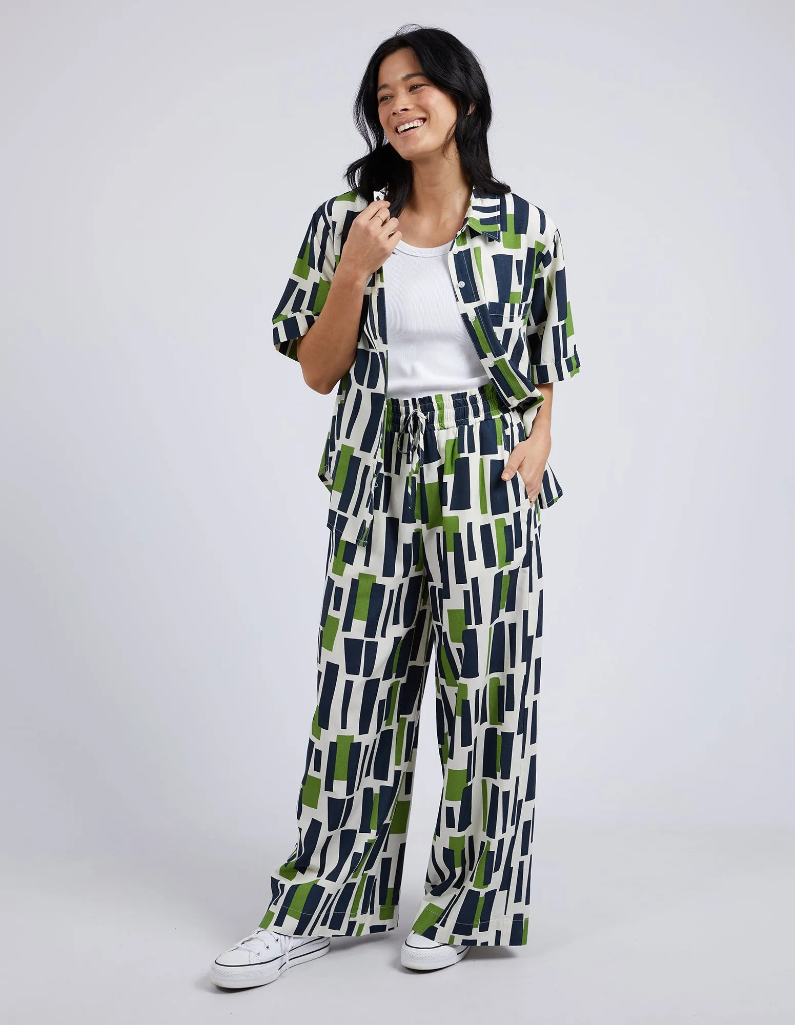 Valley Geo Print Pant