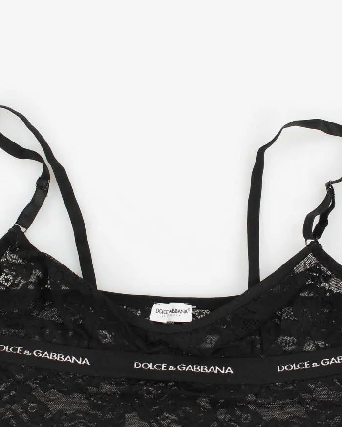 Vintage 90s/00s Dolce & Gabbana Lace Camisole - XS