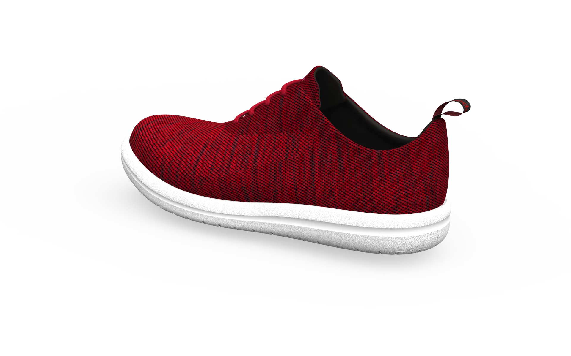 Wide Classic Sneakers - Red