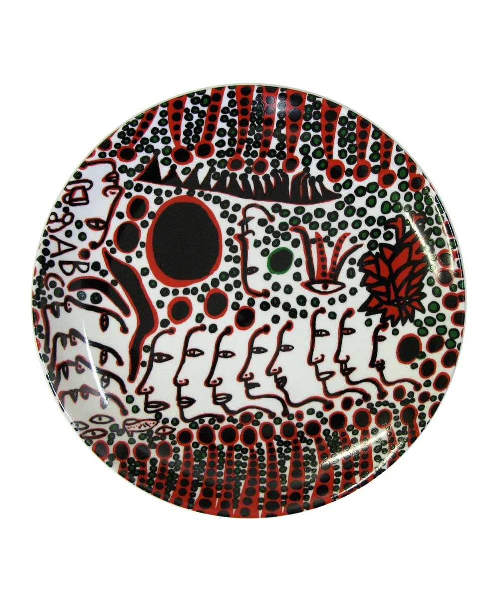 Yayoi Kusama Plates, 10.5 D